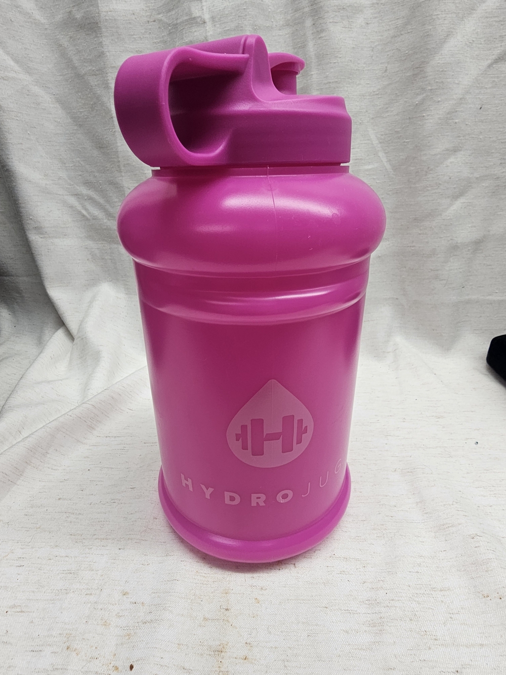 HydroJug 40 oz Sport Water Bottle in a vibrant hot pink color!